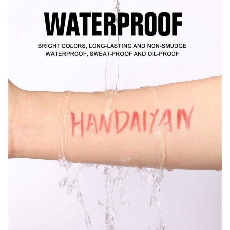 HANDAIYAN - Vivid Metallic Luster Liquid Eyeliner - 10 Colors
