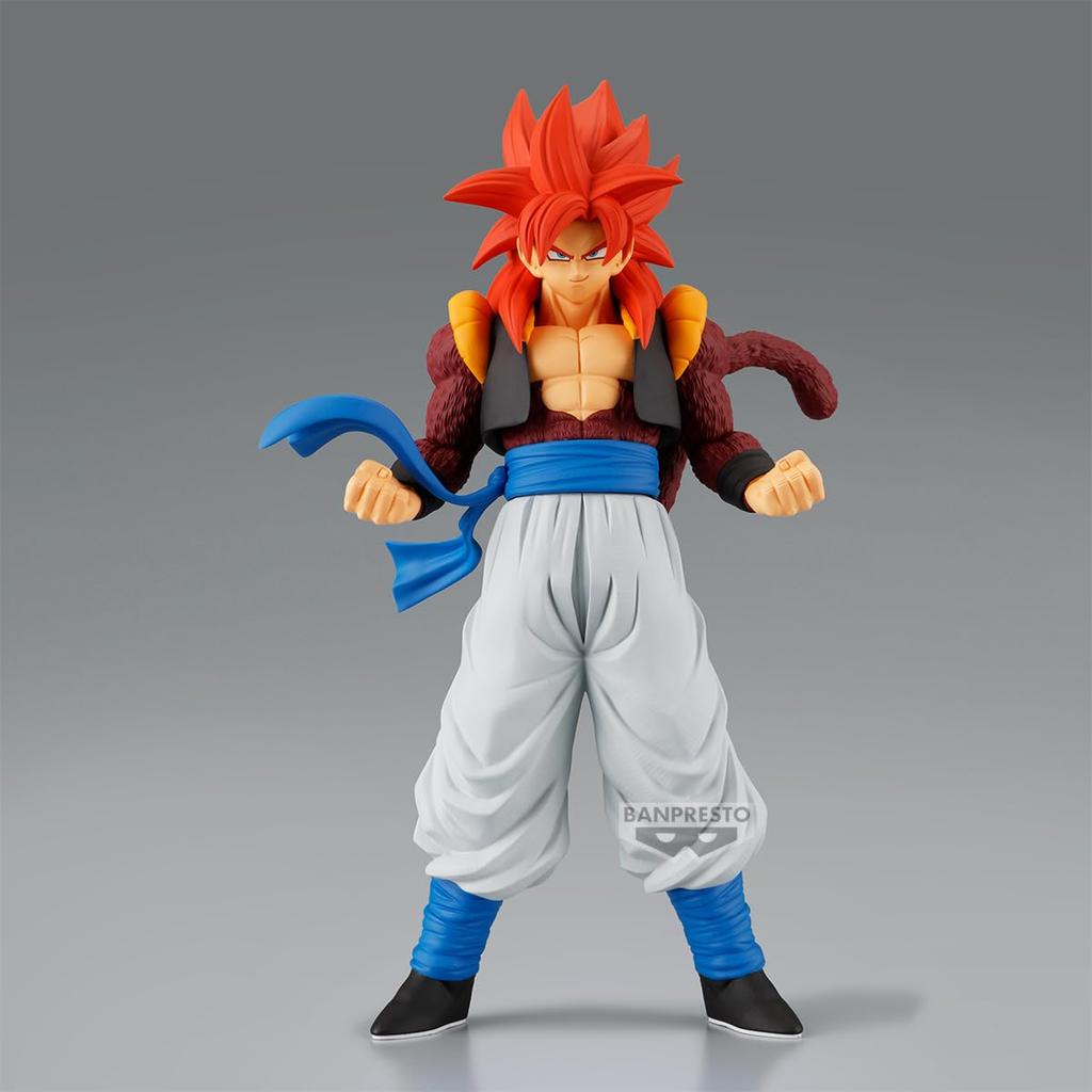 Banpresto Gogeta Super Saiyan 4 Dragon Ball GT Solid Edge Works BP29756P Multicolor Collectible Perfect for Anime Fans Figure,