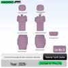 XPeng GX Universal Seat Cushion: Breathable, Ventilated, All-Season Car Seat Cover.