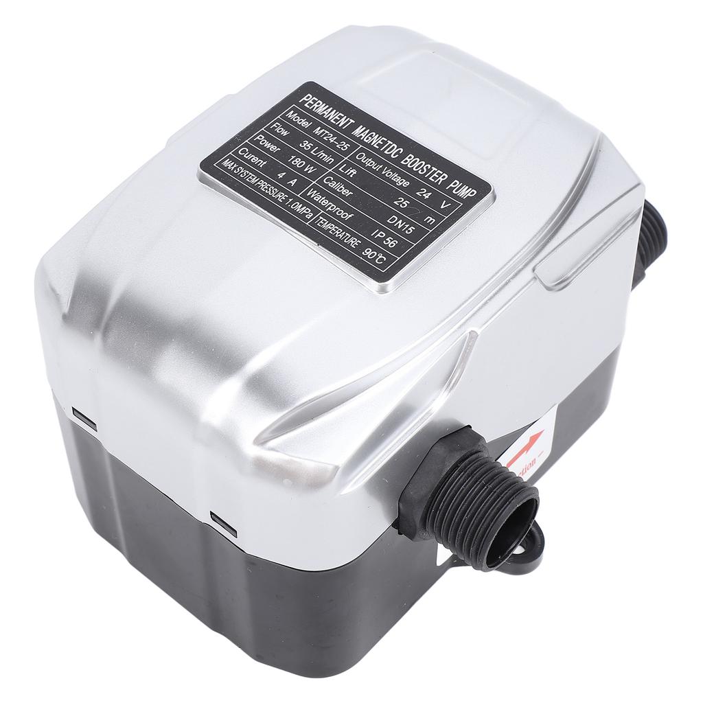 DC24V Permanent Magnet DC Booster Pump 35Lmin 180W DN15 Quiet Diaphragm Pump for Home Kitchen