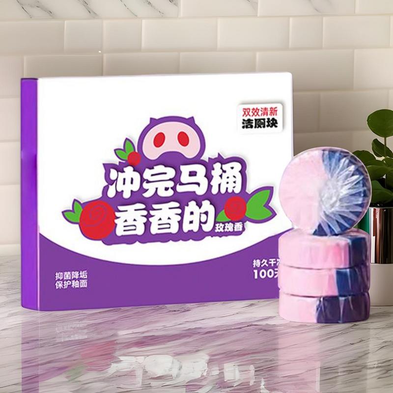 Toilet Cleaner Tablets Toilet Deodorizer Tablets Deodorizing Bathroom Cleaning Supplies For RV Elderly Care Facilities Public