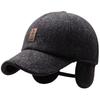 Retro Wool Winter Hats For Men Ear Cover Cap Sport Golf Baseball Caps Snap Back Women Casquette Dad Hat Caps Earflaps Hats