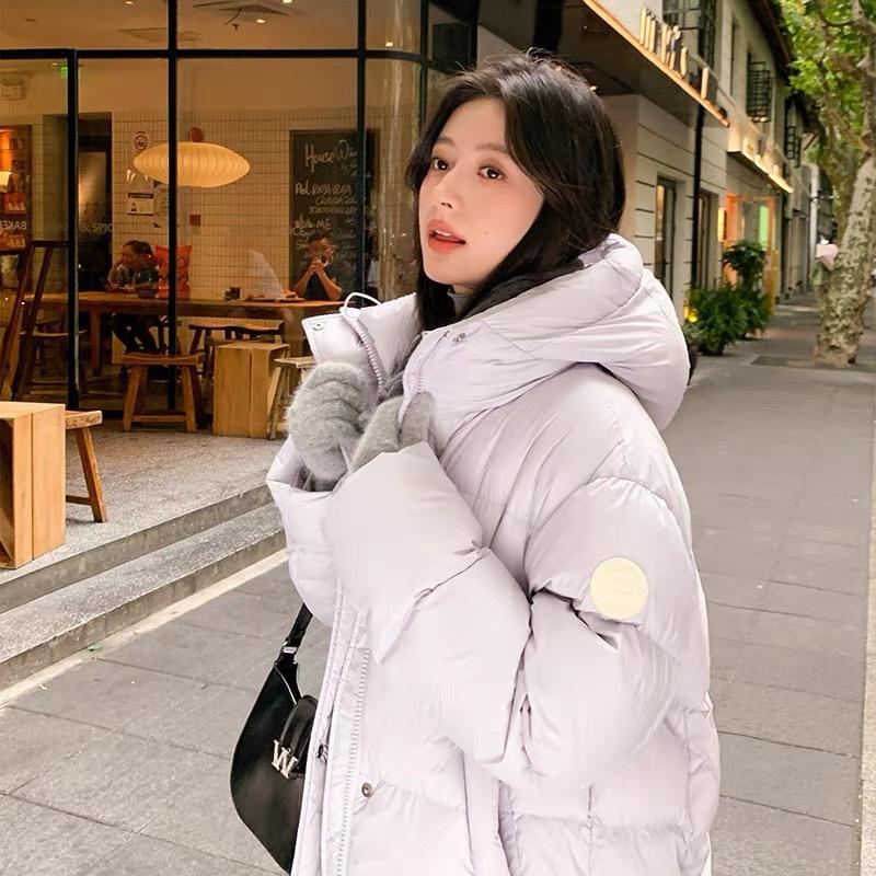 Korean Version Short Down Cotton Clothes Women's Winter New Loose Versatile Thermal Hooded Cotton-padded Jacket