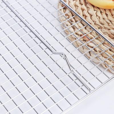 Stainless Steel Bbq Bread Cake Cooling Rack Drip Dry Rack Cooling Grid Baking Pan Household Baking Tools Kitchen Accessories