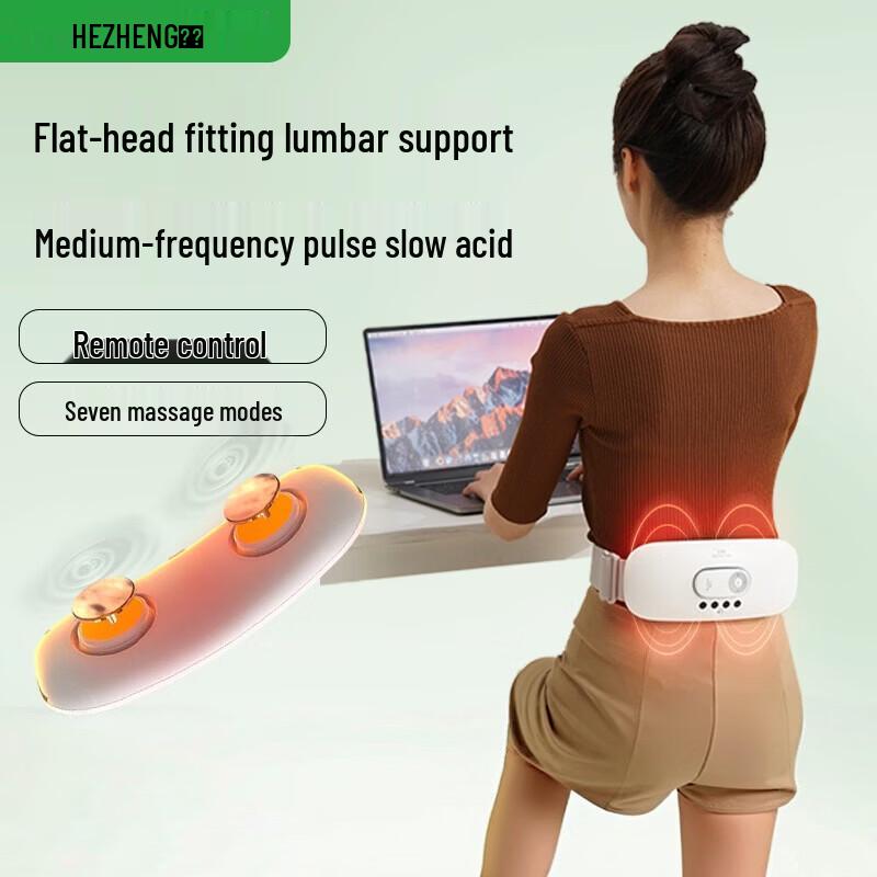 Hezheng Waist and Abdominal Massage Device CN plug (adapter included)