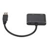 Video Adapter High-Speed 2-in-1 Definition Cord Converter Cable Dual-Output Multi-Display Adapters Parts Projection Laptop