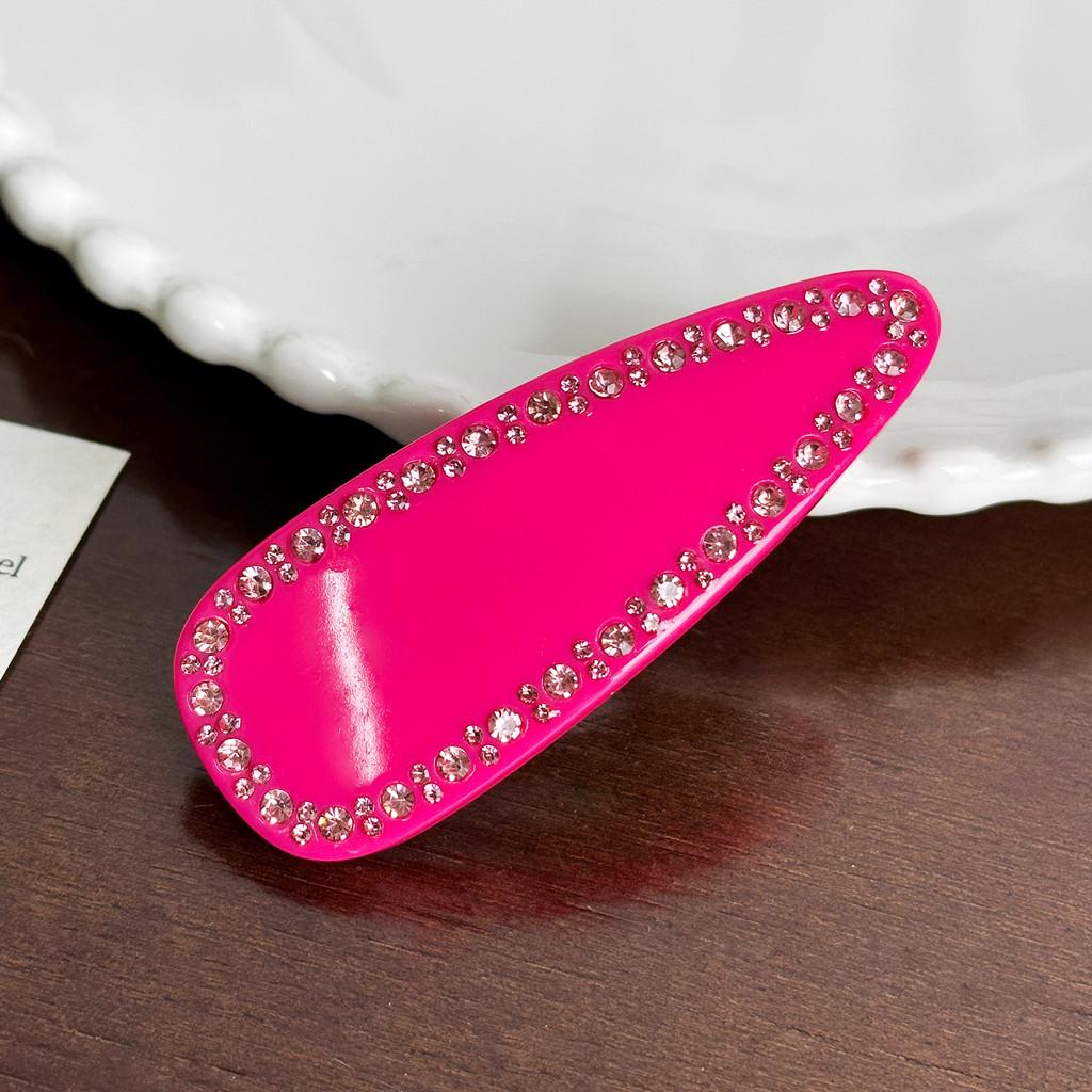 Elegant Spring Clip With Rhinestones For Chic Hairstyling In Versatile Colors And Designs