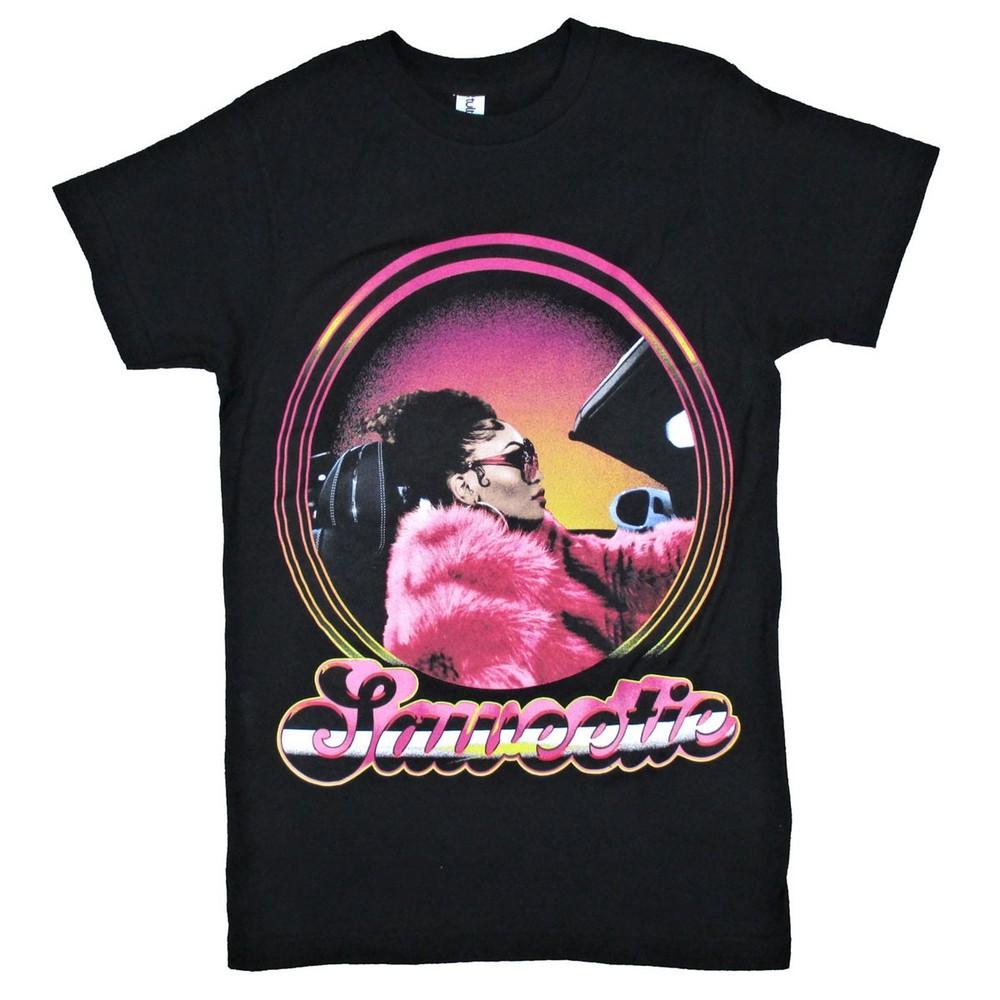 

Men s Saweetie Fur on Black Tee T-shirt Black 4XL