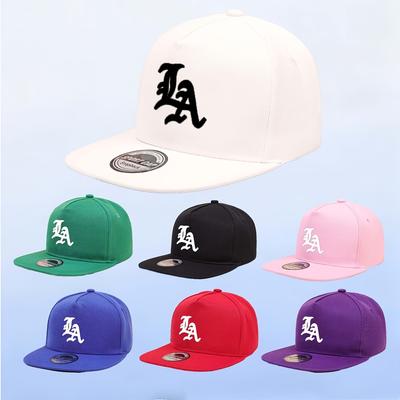 1 pièce Casquette de baseball à bord plat "Edgy LA Emblend", esthétique streetwear stylée, sangle réglable adaptée au port quotidien