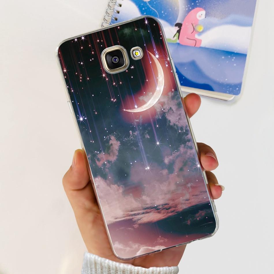 Pour Samsung Galaxy A5 2016 Coque Samsung A5 2017 2015 A500F A520F SM-A510F Impression Élégante Silicone Souple TPU Coque Arrière de Téléphone