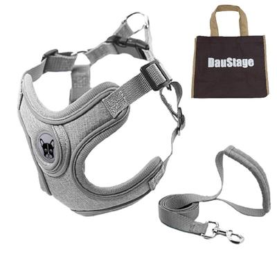 Reflective Harness and Lead 4 for and Large Dogs and Pet Nighttime Tote Bag Included XS Weight [DauStage] Set, Colors, Small, Medium, Cats, Supplies,