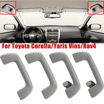 20cm Interior Roof Pull Handle For Toyota Corolla /Yaris Vios 2008-2013/Rav4 2005-2012 Upper Ceiling Safety Handle Armrest 4Pcs