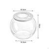 Bowl Tank Creative Transparent Table Ornament Trendy DIY Micro Landscape Aquarium for Office