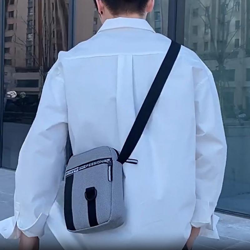 Herren-Umhängetasche, Business- und Freizeittasche, große Kapazität, tragbare Handtasche, mehrschichtig, wasserdicht, Sommer-Umhängetasche für Herren