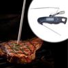 Brief Flexible BBQ Thermograph Twin Wear Resistant Probes Instantaneous Read LCD Screen for Outdoor Cooking
