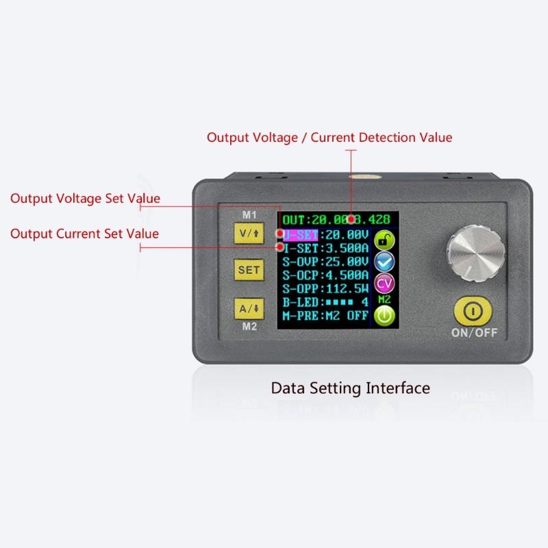 High Accuracy Step Down Voltage Converters Adjustable Current Suitable For Laboratory Equipment Engineering Applications