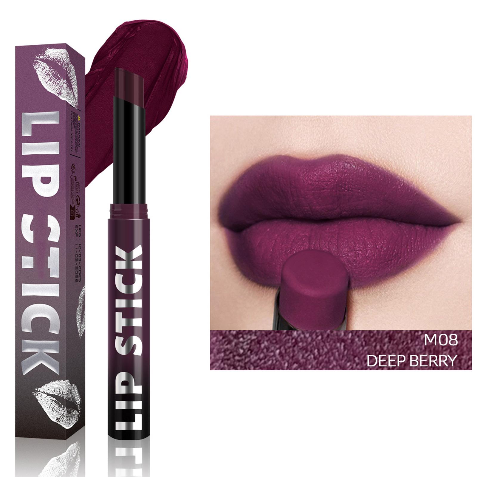 Matte Velvet Lip & Cheek Dual-Use Stick - Moisturizing Long-Lasting Lipstick for Women One Size