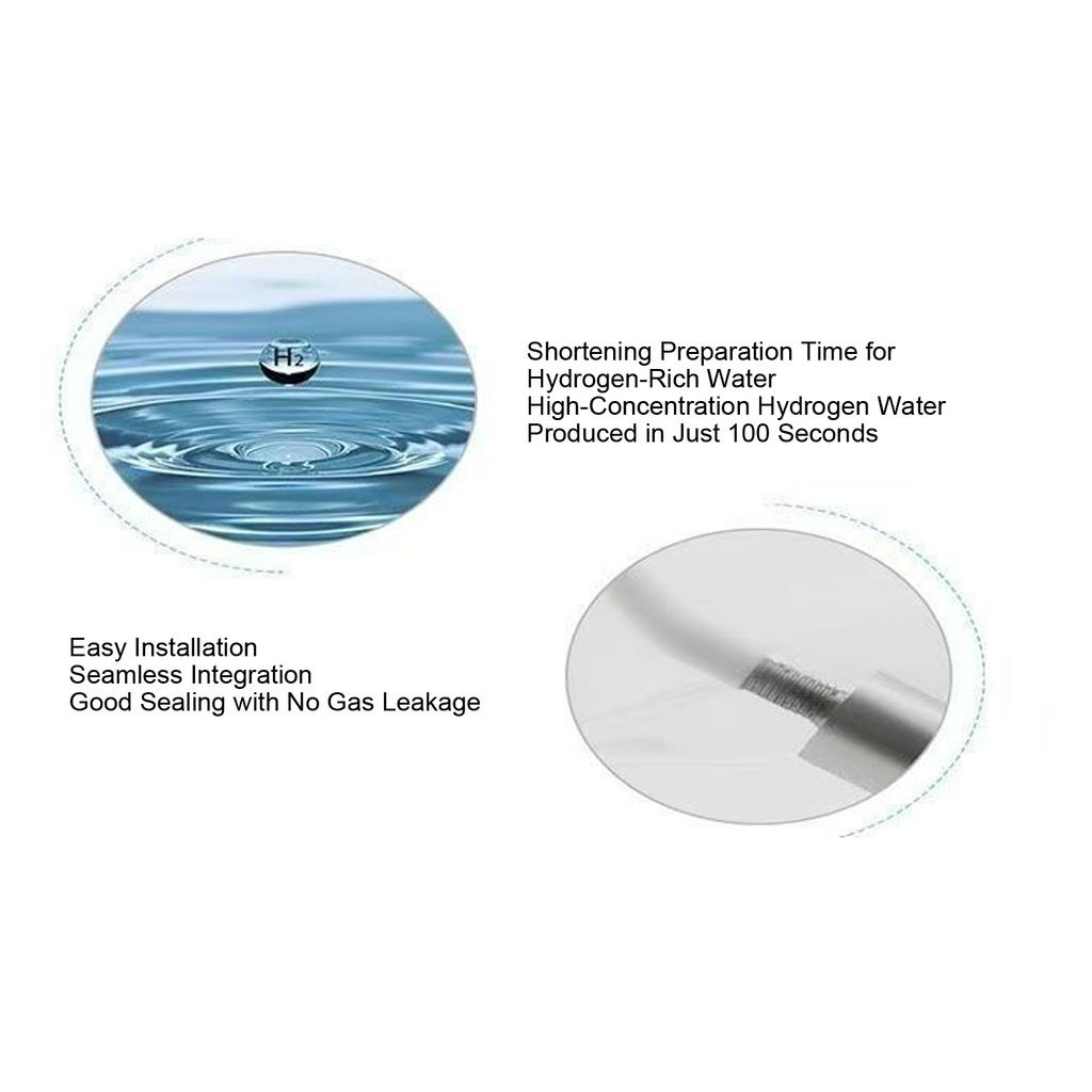 Hydrogen Dissolving Rod Hydrogen Rich Water Aeration Head Hydrogen Bubble Accessories