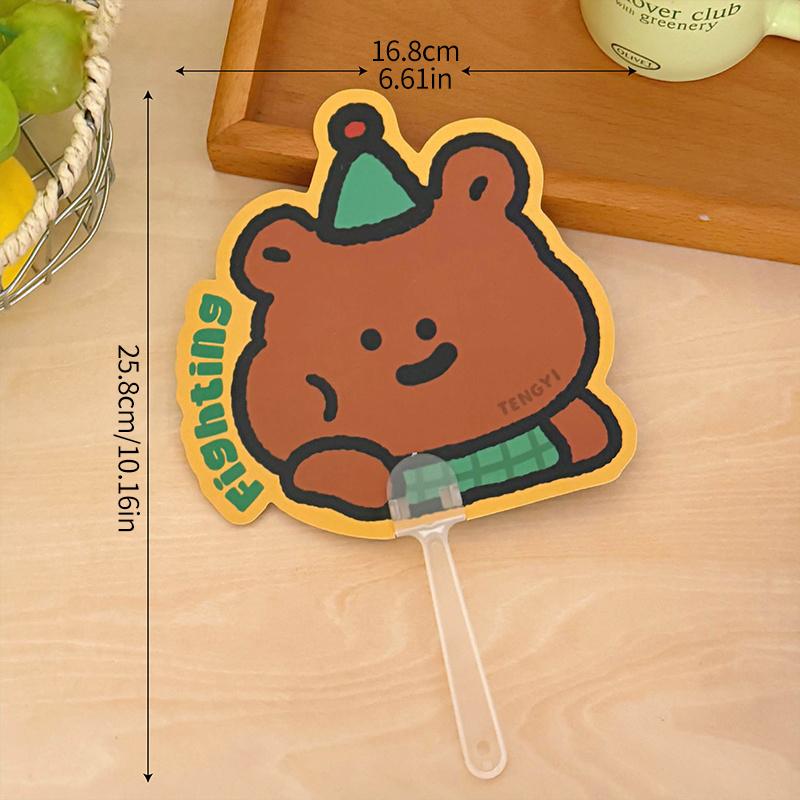 1/5/10pcs Cartoon Fan Kapibala Fans Portable Animal Fans Cool Summer Fan Handheld Fan Wedding Hand Fans for Women Abanico