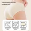 Langsha Women's Mid-Waist Antibacterial Cotton Briefs - 7 Pack