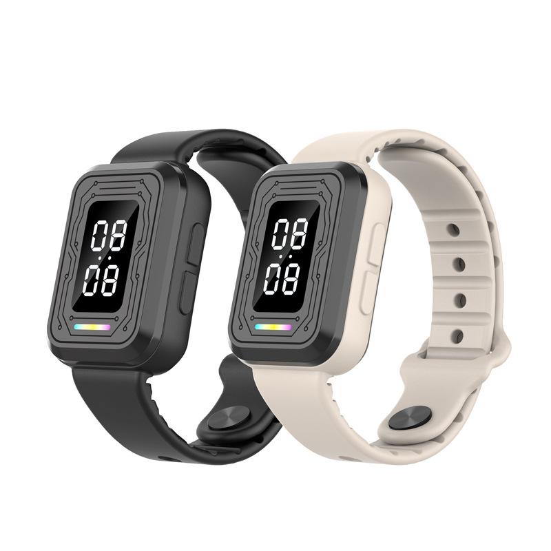 1 Stück tragbares Armband zur Entfernung statischer Aufladung am Körper, für Erwachsene, Smart, Anti-Statik, kabellos, verstellbar, Silikon, statischer Eliminator