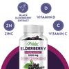 Elderberry Capsules 3200mg - with Black Elder Extract - Energy & Immune Booster