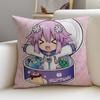 Hyperdimension Neptunia Cushion Cover  Soft Decorative Square Cushion Covers X X Pillowcases for Sofa Couch Home Bedroom