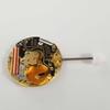 Quartz Movement Watch Accessories 2 Hands 6 Jewels Date At 3' Watch Movement With Battery For ISA 222 Movement Watch Repair