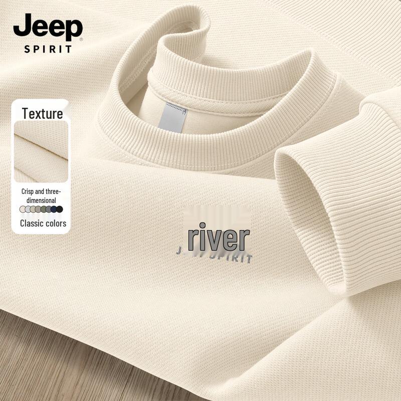 JEEP SPIRIT Men s American Style Casual Sweatshirt M