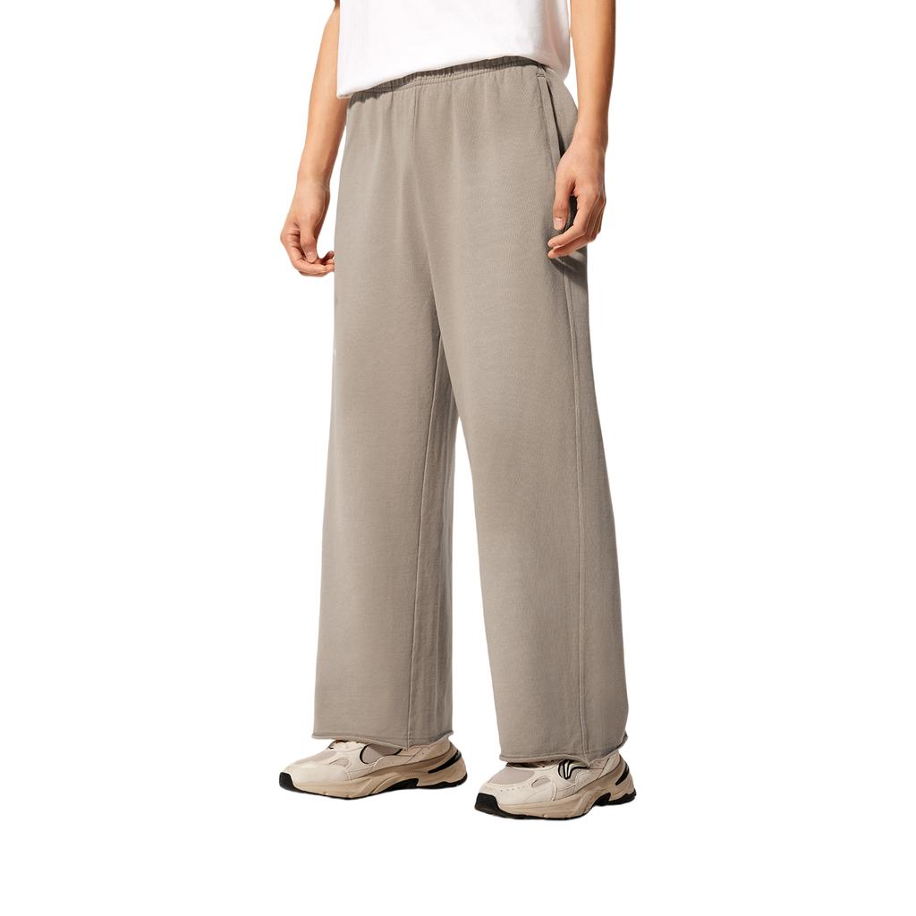 Li Ning Sports Life Kollektion Freizeithose Herren Kaffee Schaum Umbra AKLV259-3