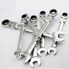 1PCS 8mm-17mm Fast And Labor-Saving Dual-Use Open-Ended Universal 72-Tooth Ratchet Wrench Movable Head Open Plummer