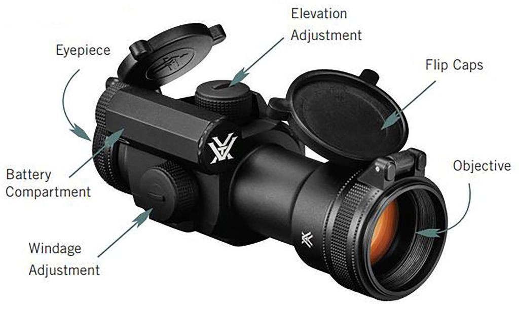 VORTEX STRIKEFIRE II Red Dot Sight VOR-SF-BR-504