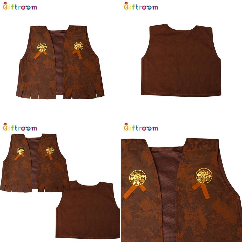 Trendy Fashion Cowboy Denim Vest For Men And Women Versatile Polyester Apparel