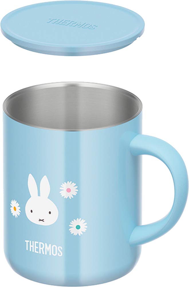 Thermos Vacuum Insulated Light LB Mug, 350ml, Miffy, Blue, JDG-350B