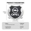 Pegatinas 3D para Carrocería Emblemas Estilo Espigas de Trigo Calcomanías Decoración Para Opel Insignia Astra G J F K Vectra C H Corsa C B D Omega