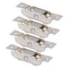 4PCS Double Rollers Sliding Door Roller Tandem Rollers Stainless Steel Concave Wheel Roller With Screws