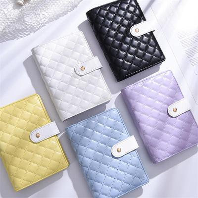 A6 Budget Binder Criativo Folha Solta Bloco de Notas Planejador Caderno Papelaria Envelopes de Dinheiro Organizador de Dinheiro Material Escolar