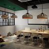 Retro Industrielle Hanfseil Pendelleuchte für Restaurants, Bars und Bauernhäuser