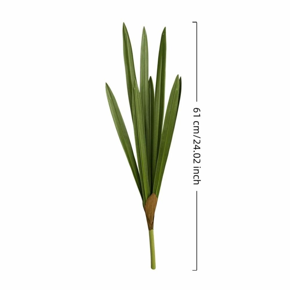 DIY Artificial Sword Orchid Leaves 61cm Fake Spider Plant Realistic Faux Plants  Wedding