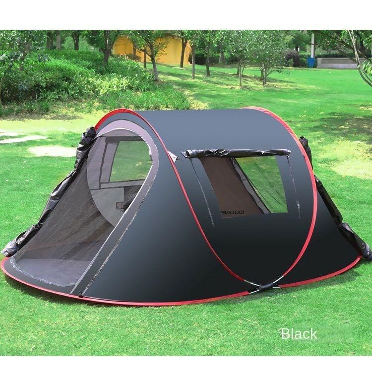Çadır Açık Otomatik 3-4 Çift Ev Yağmur Geçirmez Böcek Geçirmez İç Mekan Dış Mekan Yetişkin ve Çocuk Çadırı Güneşlik