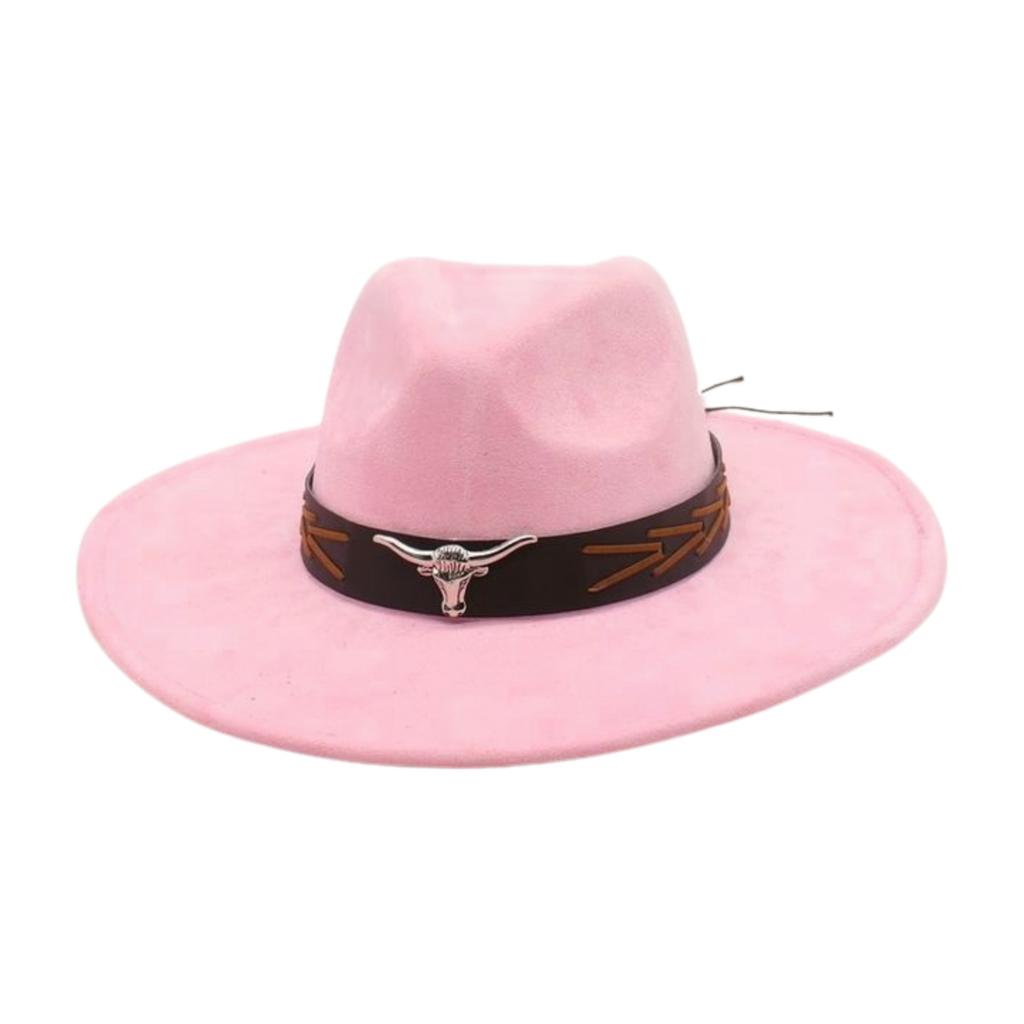 Grassland Ethnic Style Dance Sunscreen Travel Shooting Big Eaves Hat Men'S And Women'S High-End Flat-Brimmed Top Hat