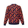 Jun Rope Rope Print Navy & Men's Sweatshirt, (EJM34110)
