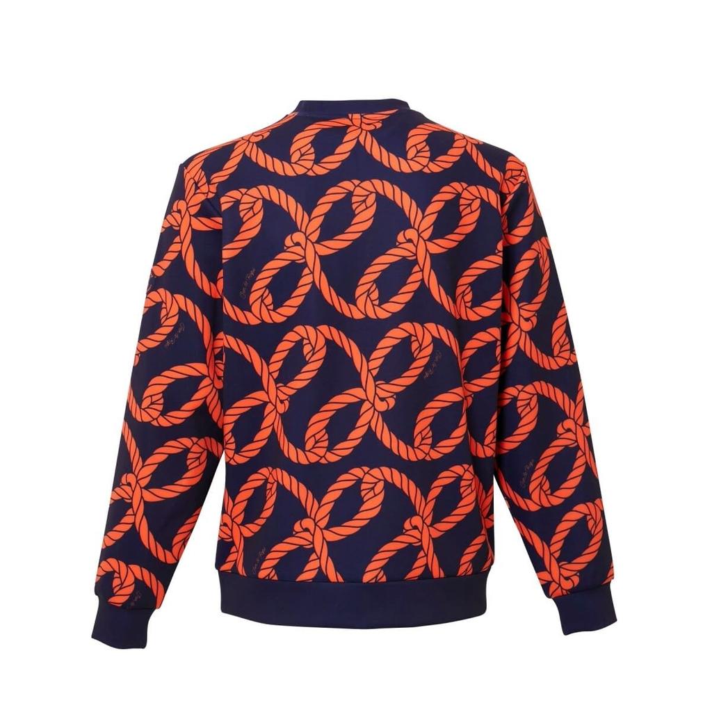 Jun Rope Rope Print Navy & Men's Sweatshirt, (EJM34110)