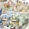 Tutulong Blind Box Fantasy Forest Tea Party Series Mysterious Box Cute Rabbit Dragon Surprise Box Plush Doll Toy Figure Kid Gift