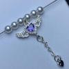 Diy Angel Wings Bail Pendant for Jewelry Making