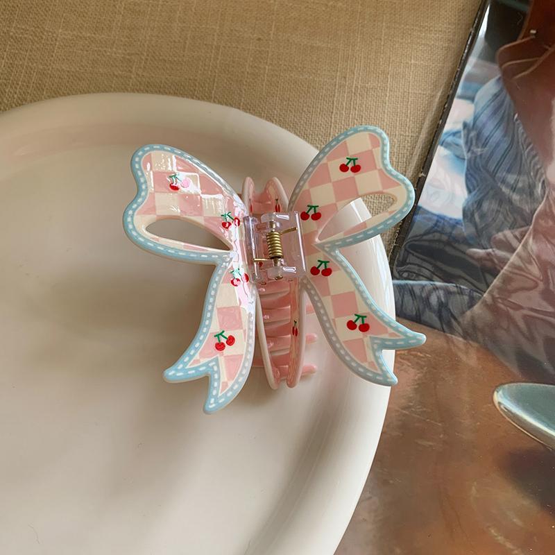 

Alien Butterfly Flower Bow Hair Claw Simple Versatile Hair Clip For Women Girls Sweet Shark Clip Hair Accessories Gifts