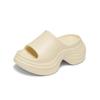Aogushi Deng Women's 2026 Thick-Soled One-Strap Beach Sandals for Spring