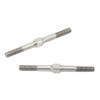 2Pcs RC Steel Turnbuckle Wear Resistant RC Turnbuckle Pull Rod for 110 RC Cars 48mm