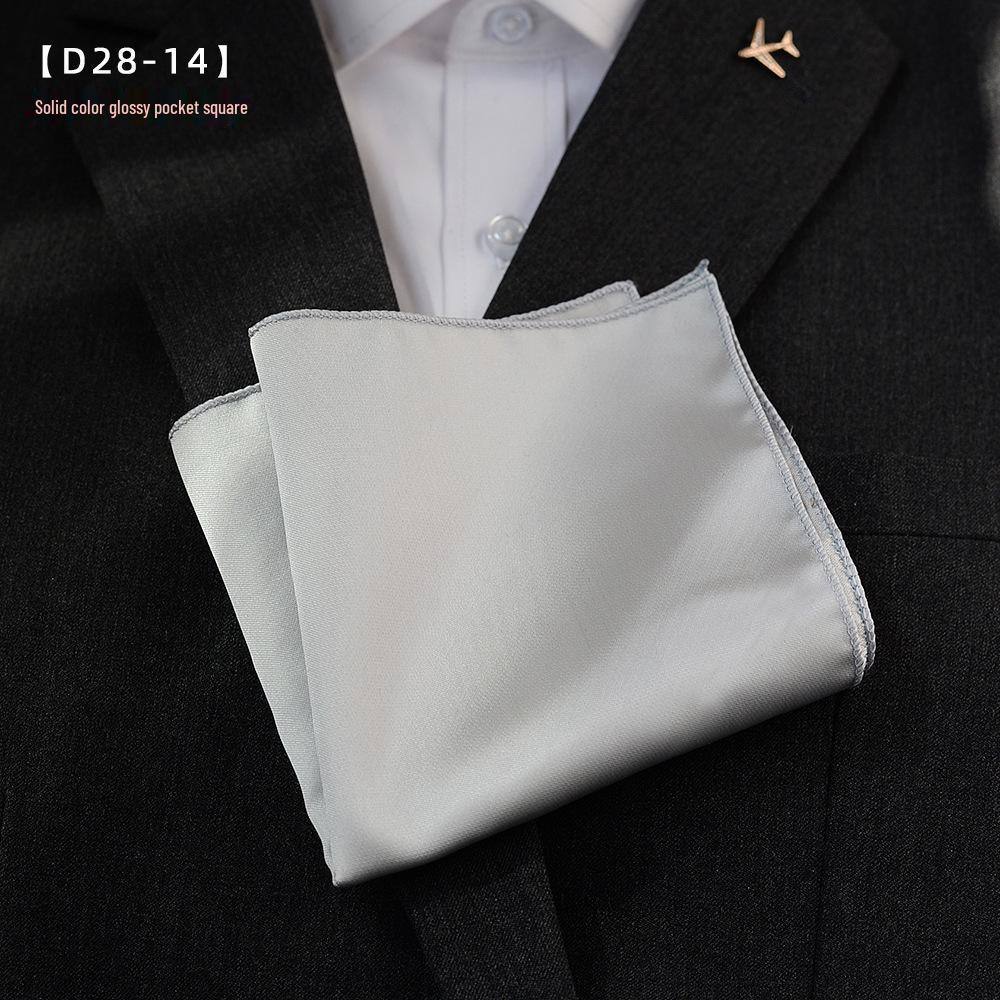 Retro Square Handkerchief: Men's Formal Scarf & Pocket Square Accessory