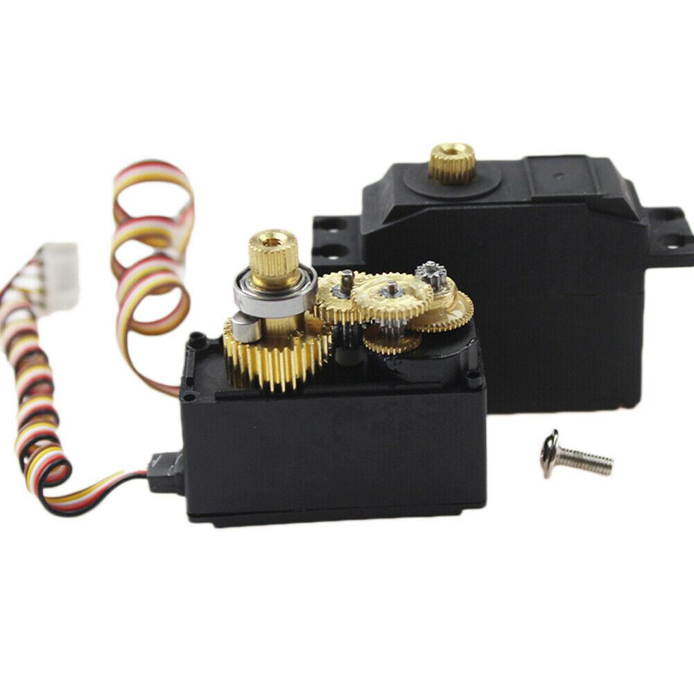 RC Servo Metal Gear Servo Upgraded Brushless for Wltoys 1/12 12428 12423 12429 RC Desert Short Car